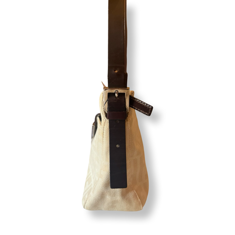 Fendi Vintage Zucca Shoulder Bag
