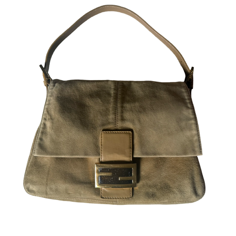 Fendi Vintage Mama Baguette Suede