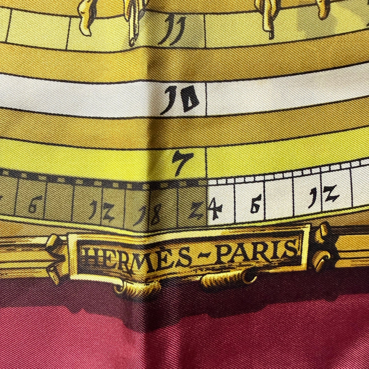 Hermès Dies Et Hore Carre 90 Astrology Scarf