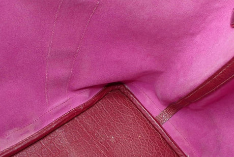 Hermès Garden Party Canvas Tote in Rouge H