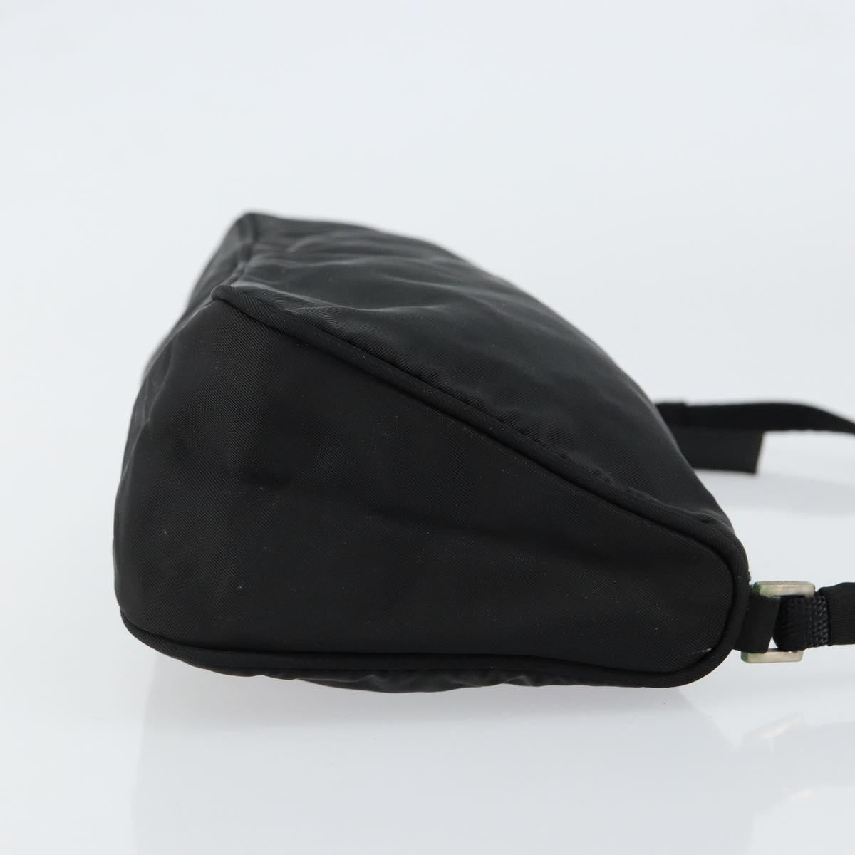 #60 Prada Accessory Nylon Black Silver