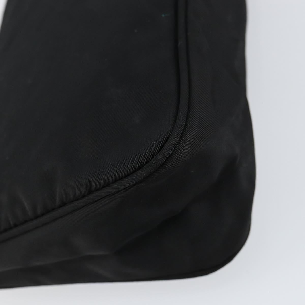 #60 Prada Accessory Nylon Black Silver