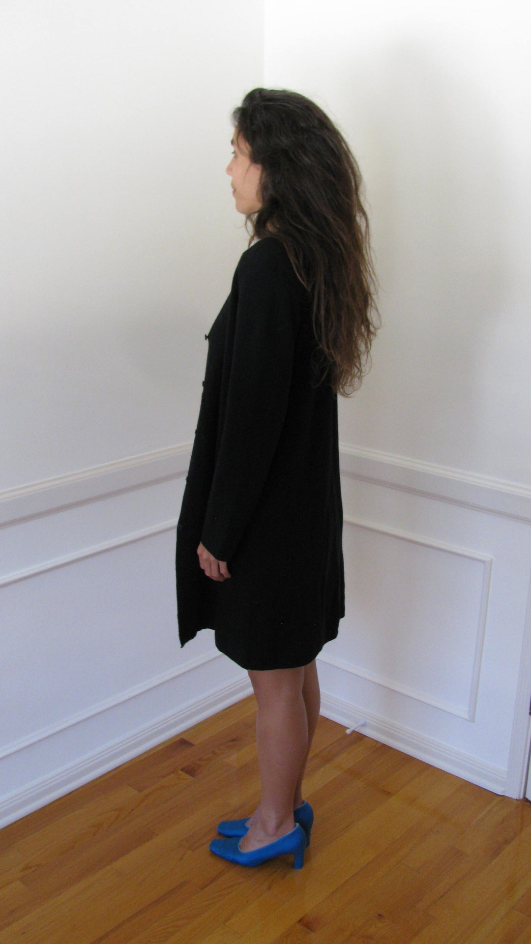 DKNY Knit Dress and Duster 2 Piece Set