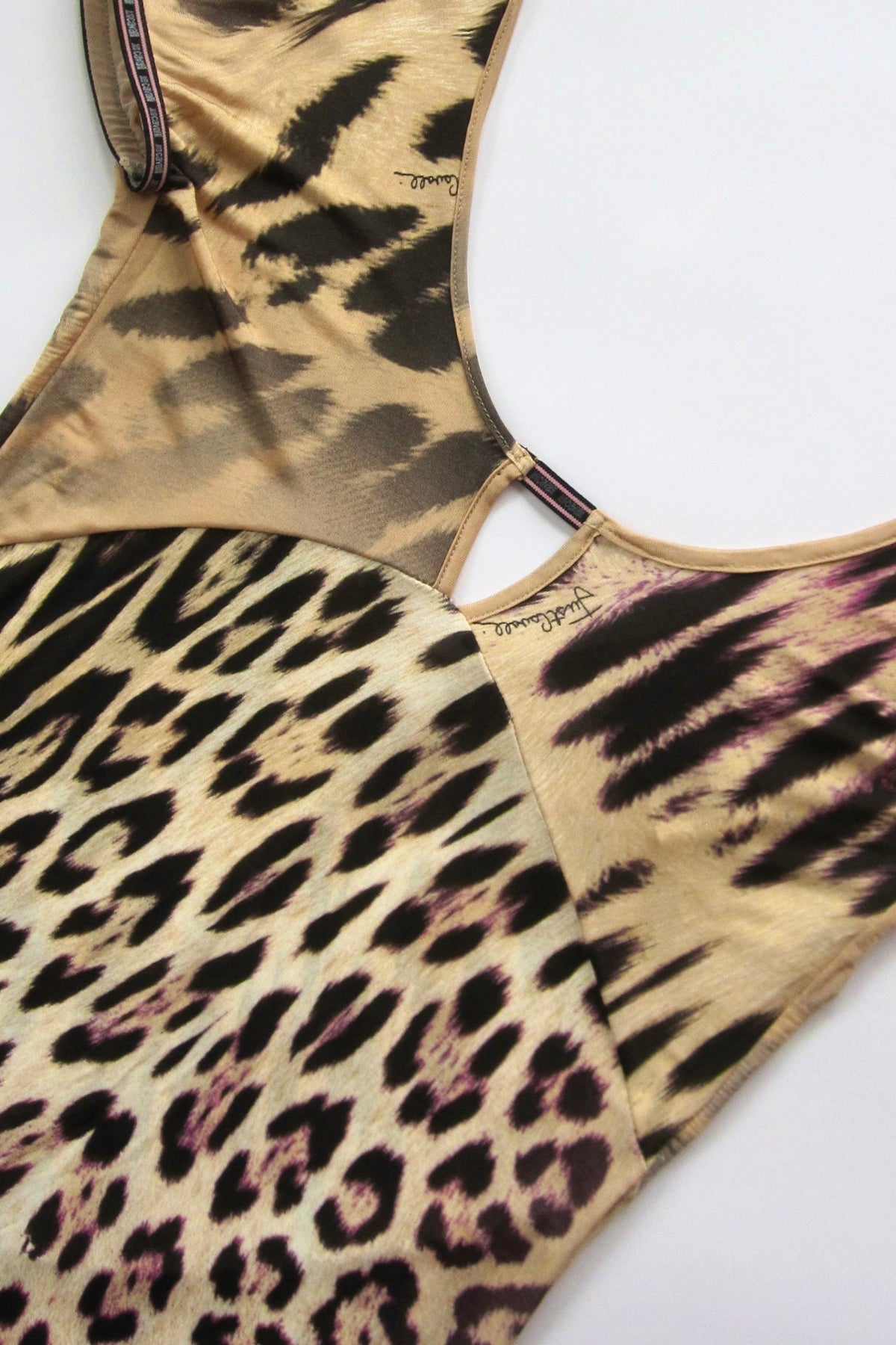 Roberto Cavalli ‘Just Cavalli’ Leopard Print Mini Dress