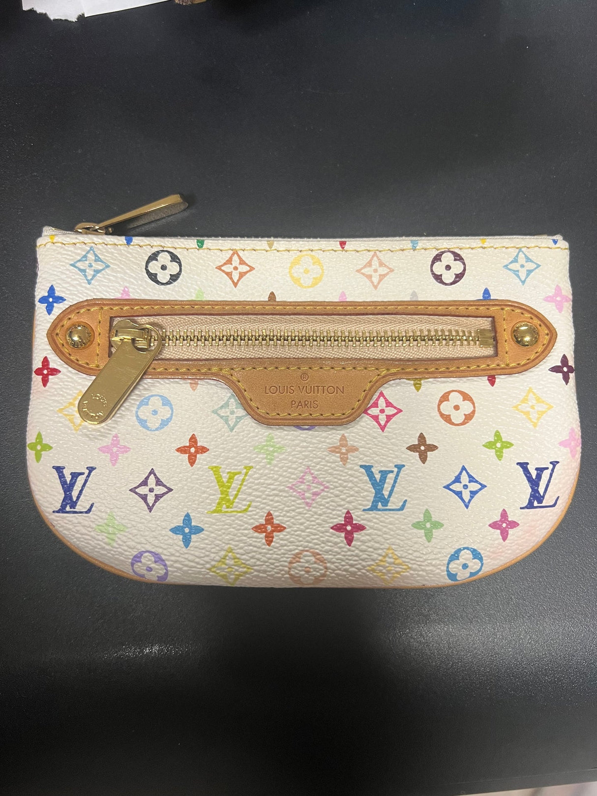 Louis Vuitton Murakami Cles Pouch original box and duster