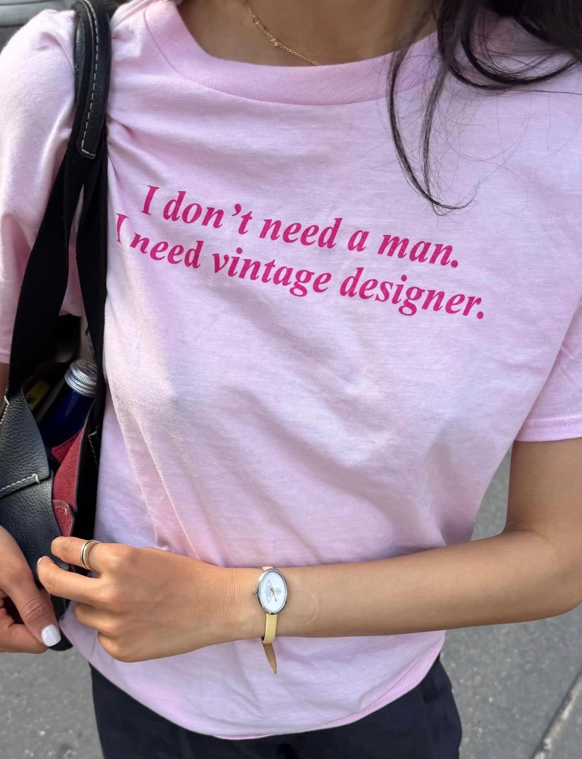 The "Don't Need a Man" Baby Tee