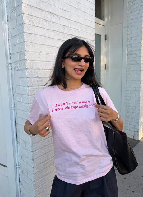 The "Don't Need a Man" Baby Tee