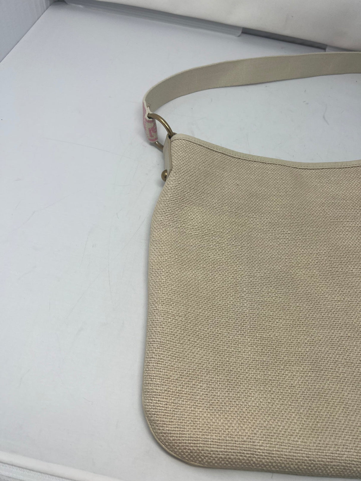 YSL Vintage canvas shoulder/crossbody bag