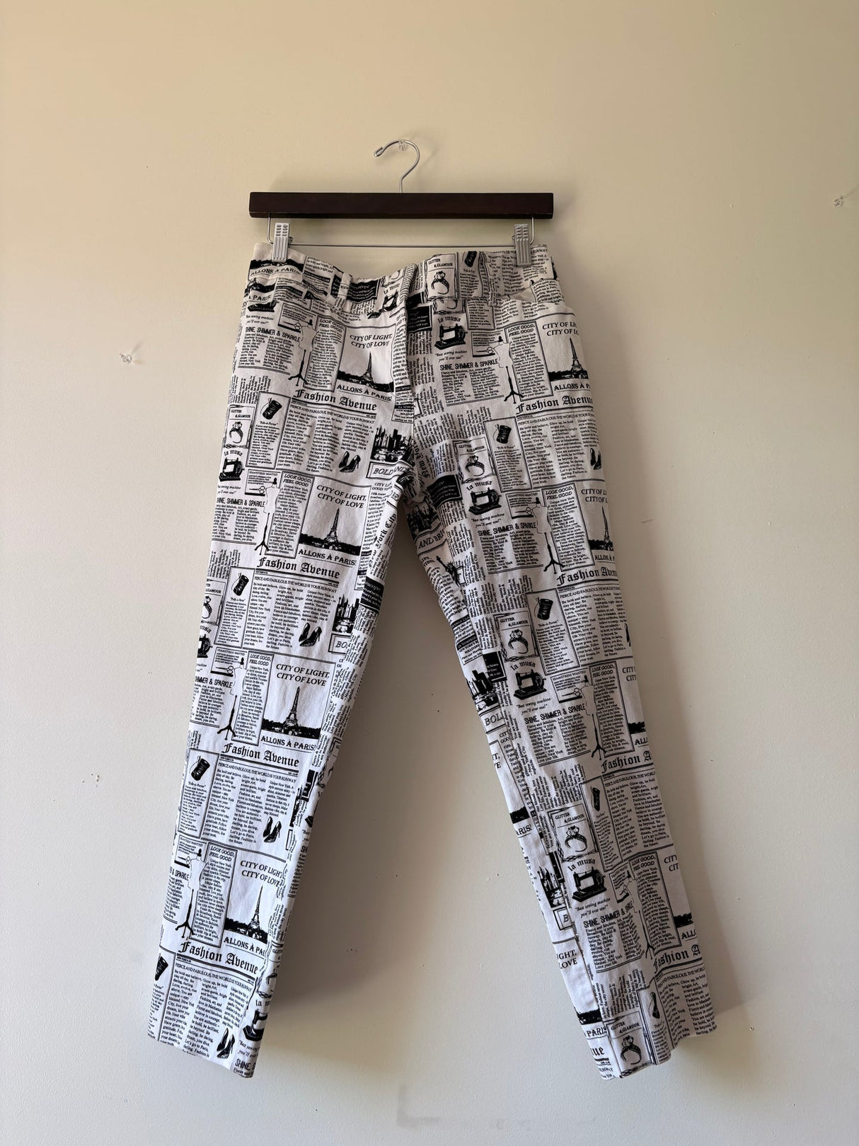 Gazette print midi pants