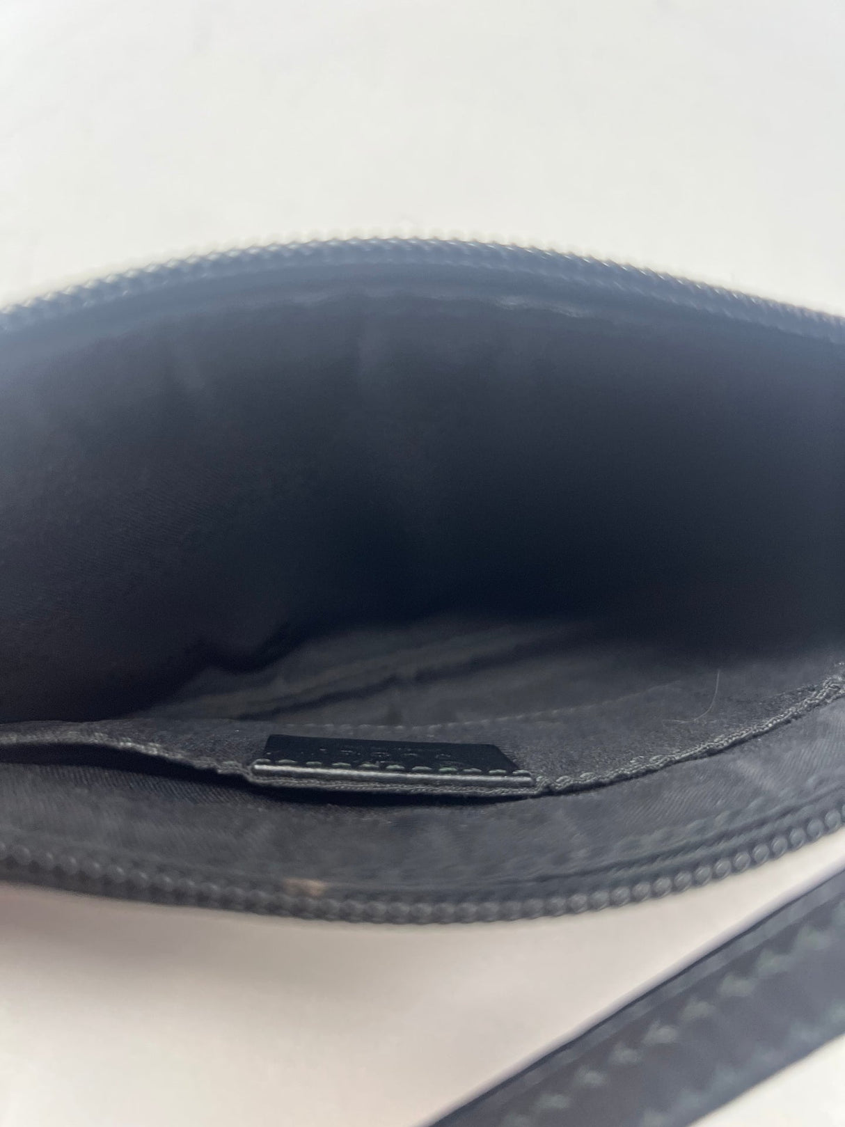 Gucci Small GG Canvas Black Shoulder Bag