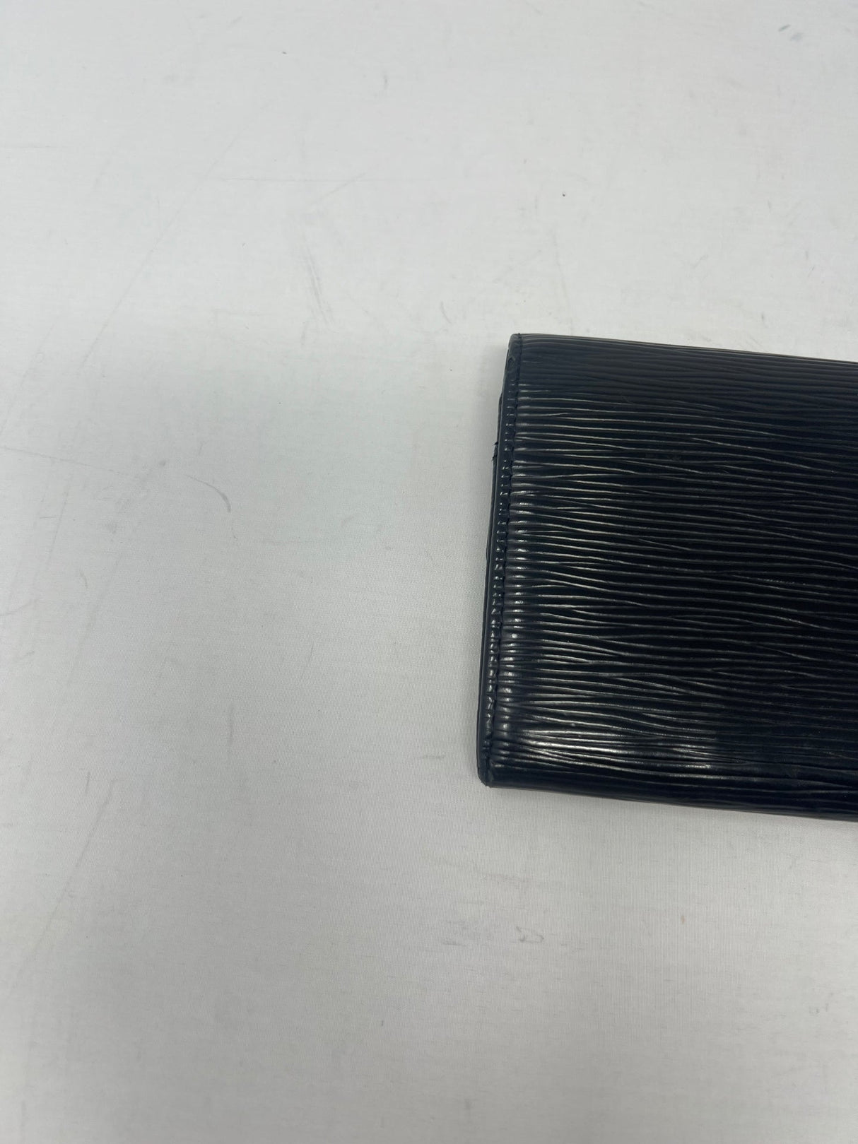 Louis Vuitton Epi Leather Long Wallet Black