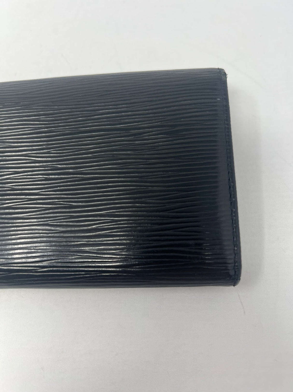 Louis Vuitton Epi Leather Long Wallet Black
