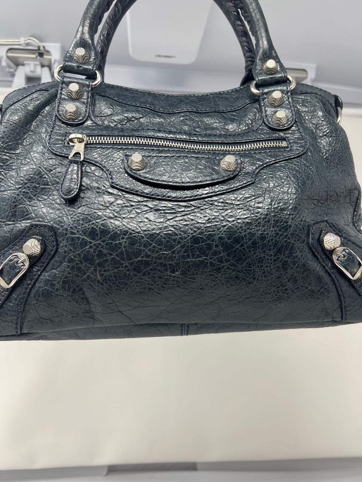 Balenciaga City Bag Navy