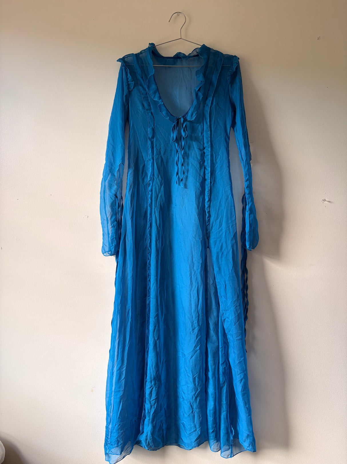Blue sheet cover up