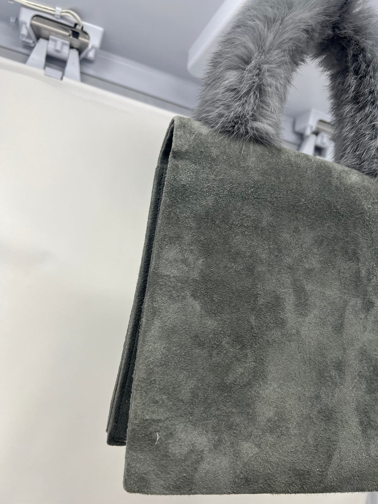Lanvin Gray Purse