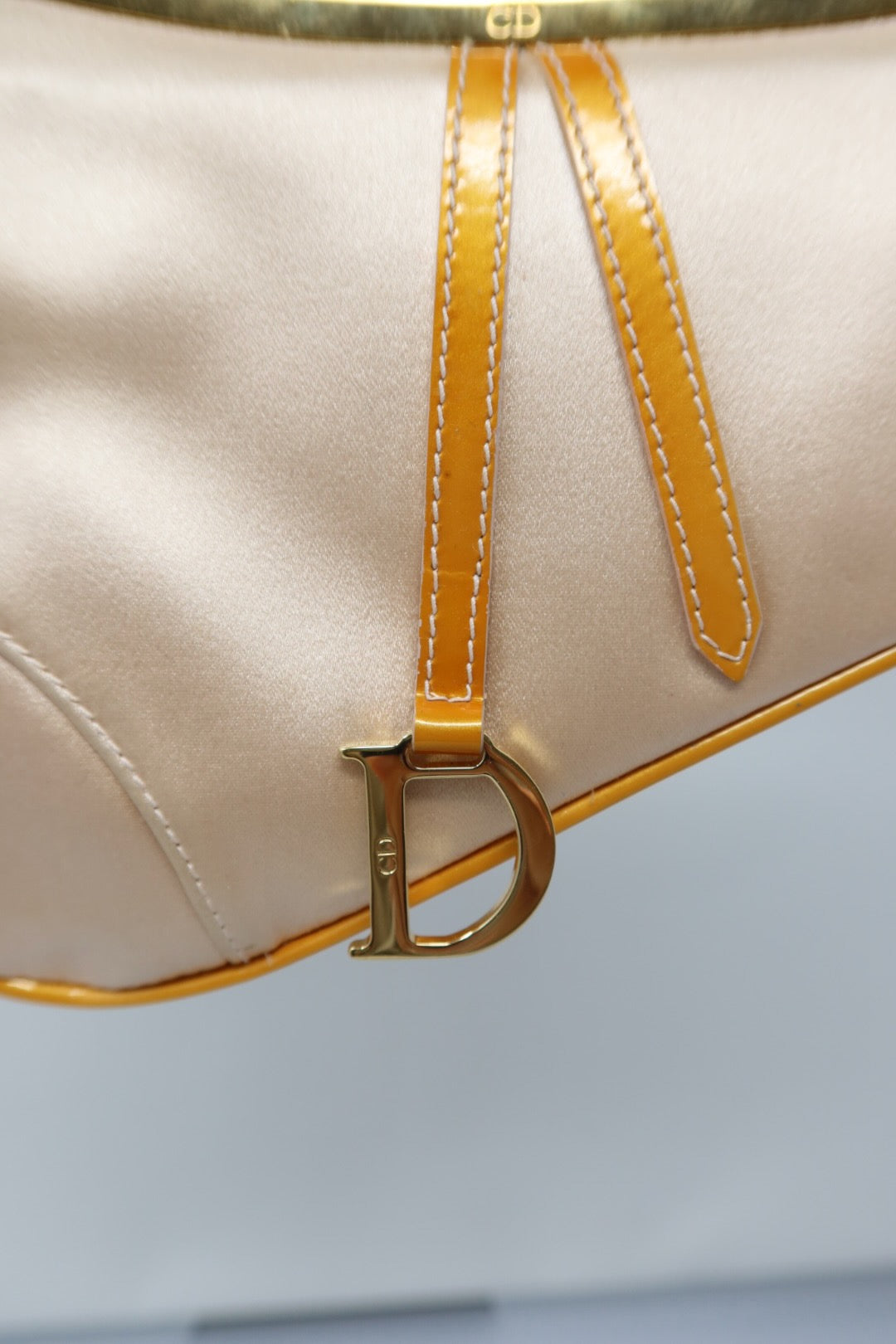 Rare Christian Dior Mini Satin Saddle Bag – Galliano Era