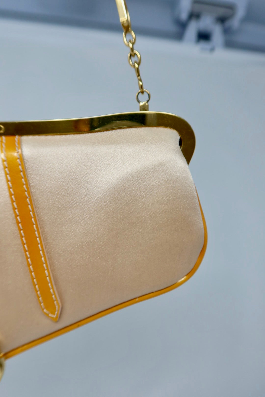 Rare Christian Dior Mini Satin Saddle Bag – Galliano Era