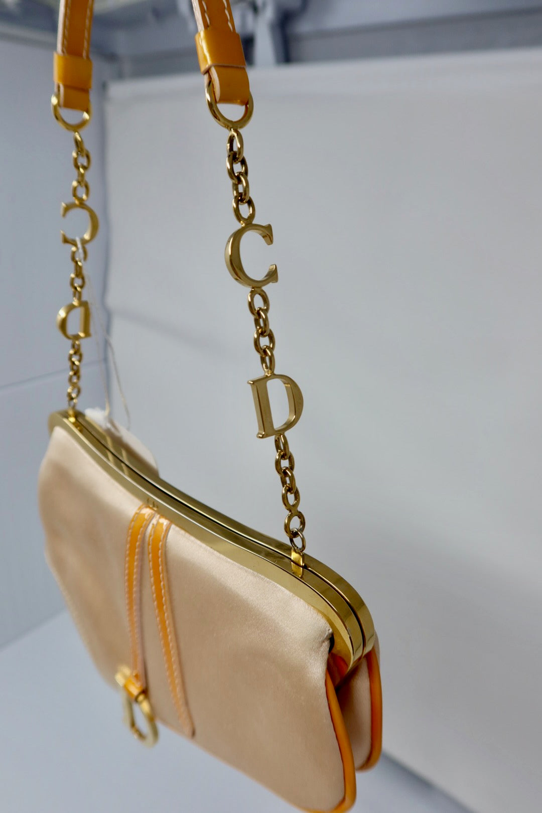 Rare Christian Dior Mini Satin Saddle Bag – Galliano Era