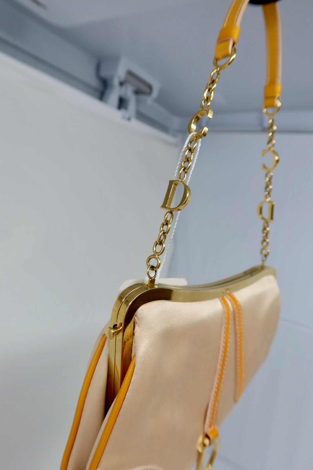 Rare Christian Dior Mini Satin Saddle Bag – Galliano Era
