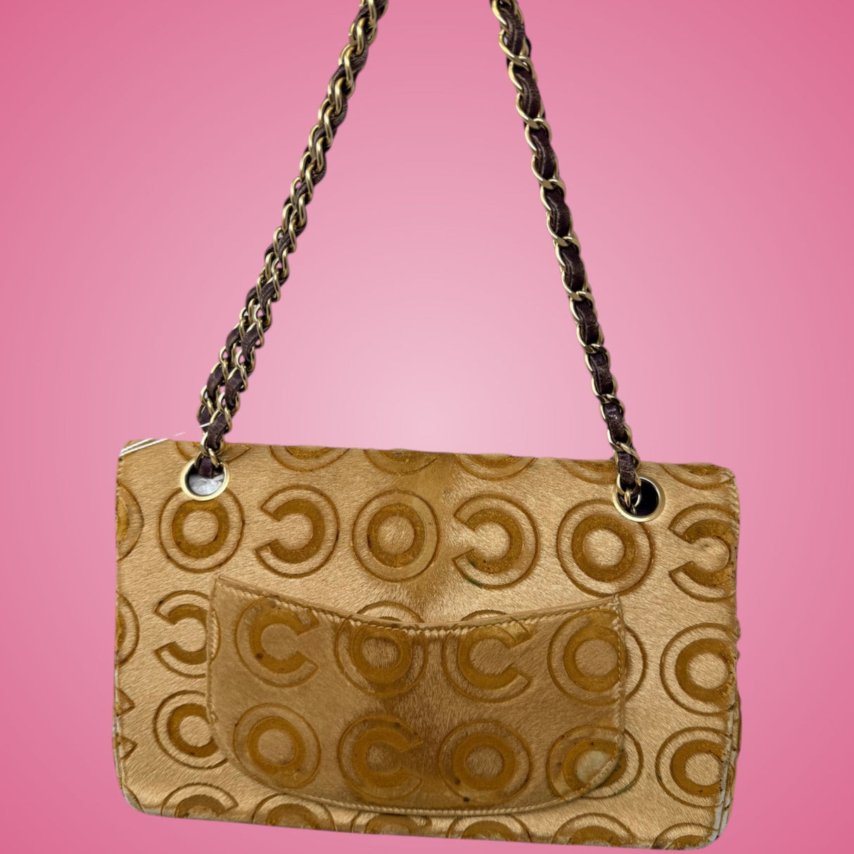 Chanel Coco Pony Hair Flap Bag