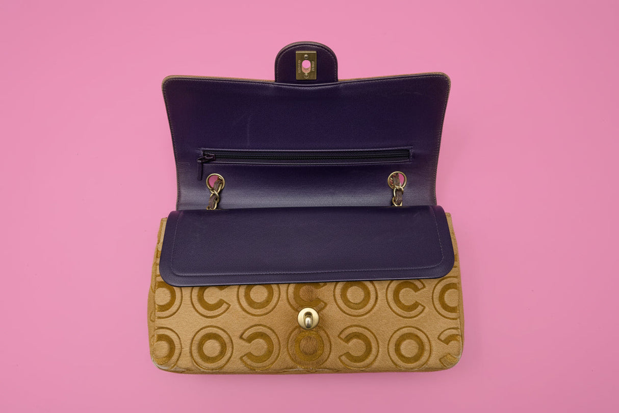 Chanel Coco Pony Hair Flap Bag