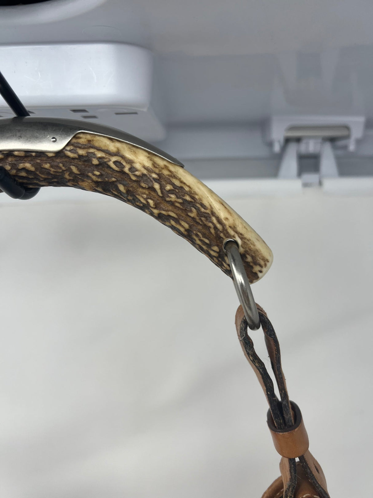 YSL Mombasa Brown Leather Shoulder Bag