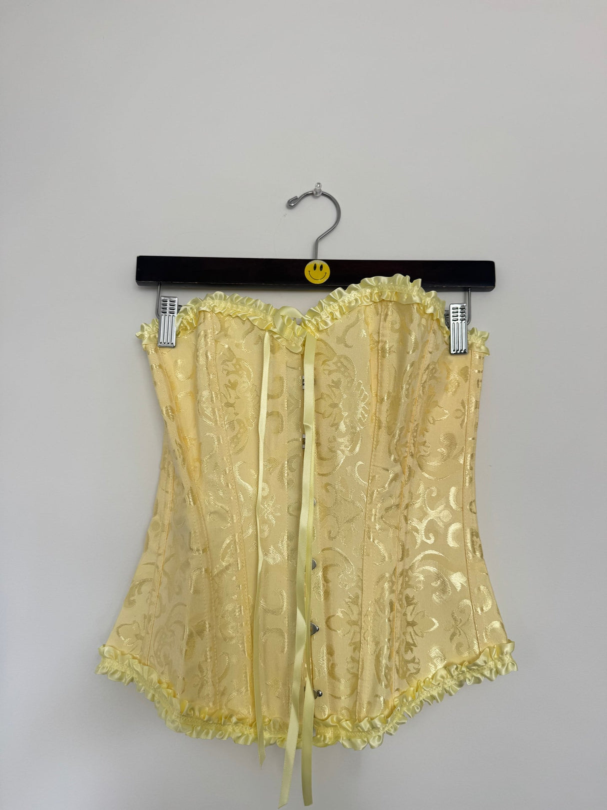 Butter yellow corset