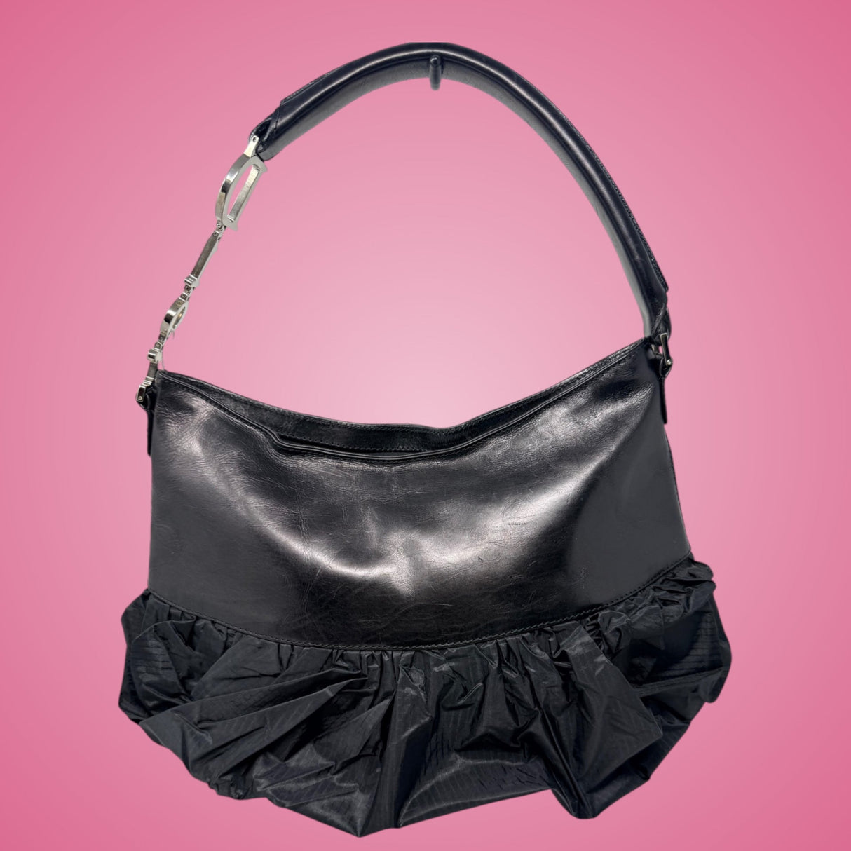 Dior Black Ballerina Corset Bag