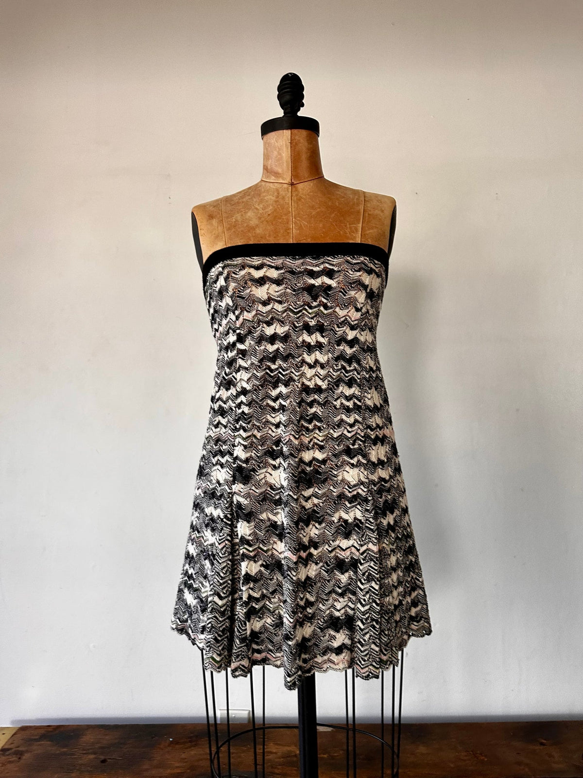 Missoni Noir & Blanc Knit Skirt
