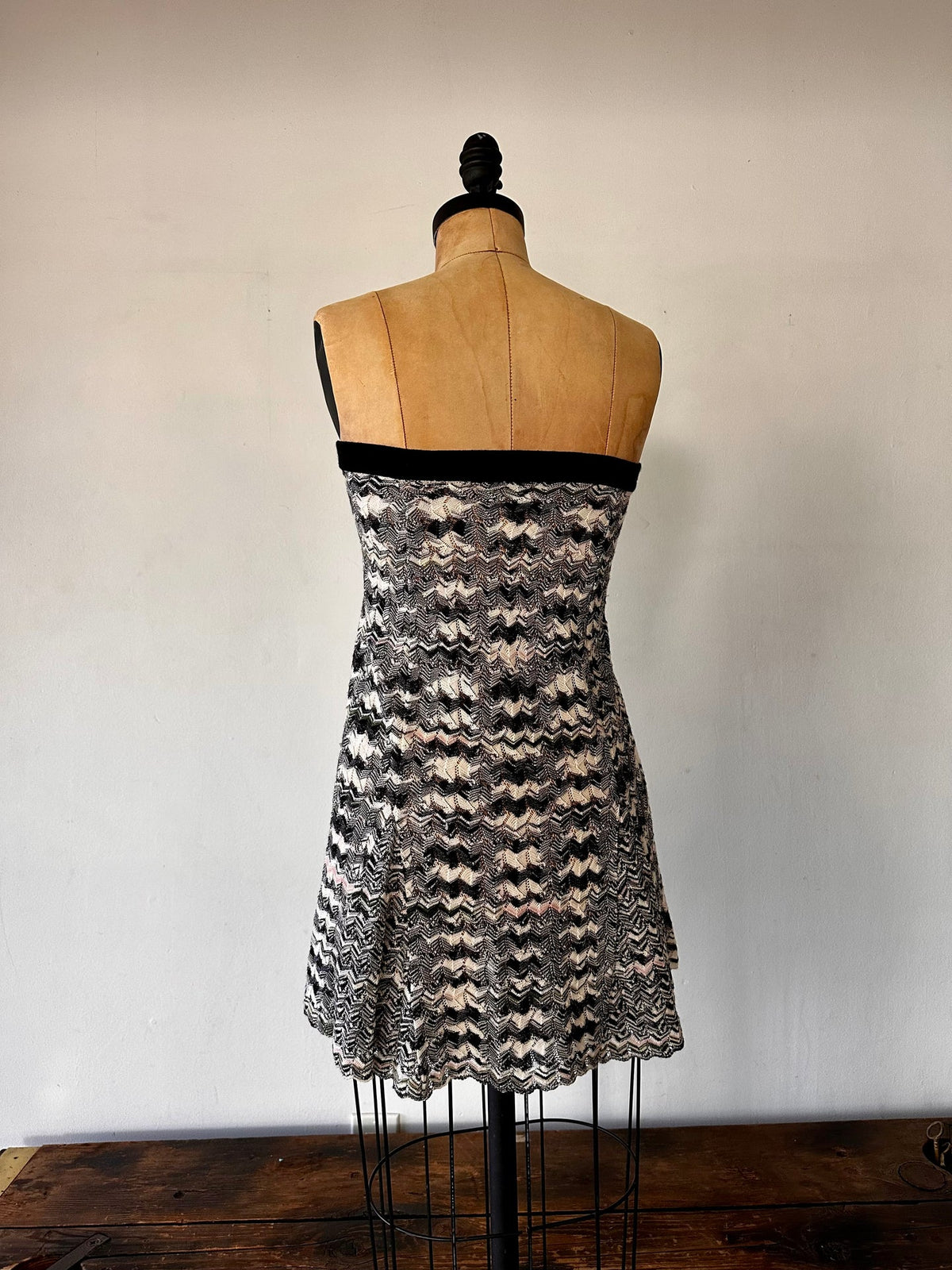 Missoni Noir & Blanc Knit Skirt