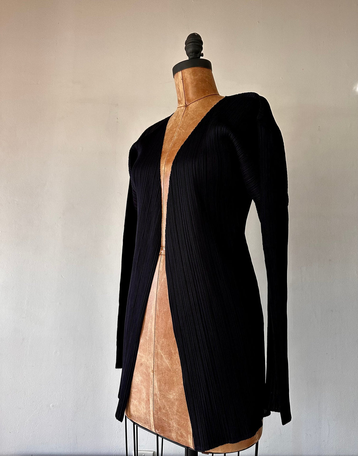 Issey MiyakePleats Please Navy Cardigan