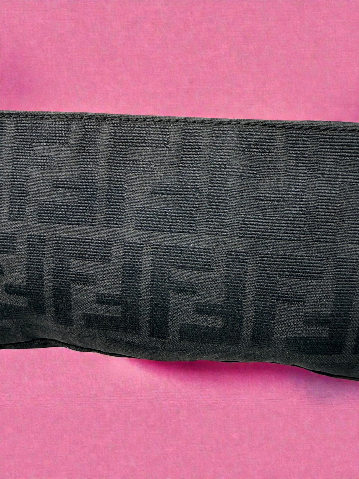Fendi Zucca Pochette Black