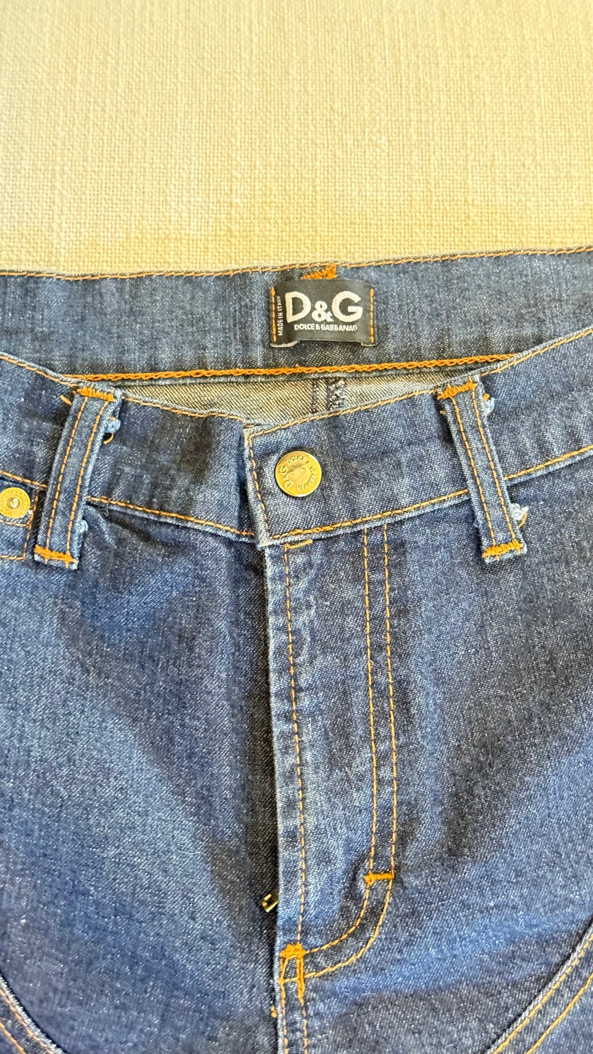 Vintage D&G Dark Wash Flared Jeans