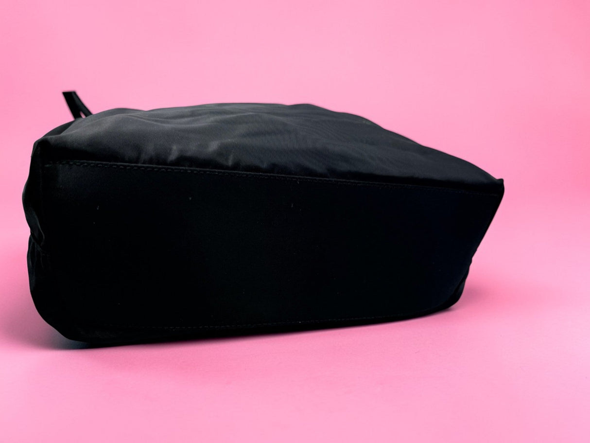 Prada Black Nylon Tote Bag