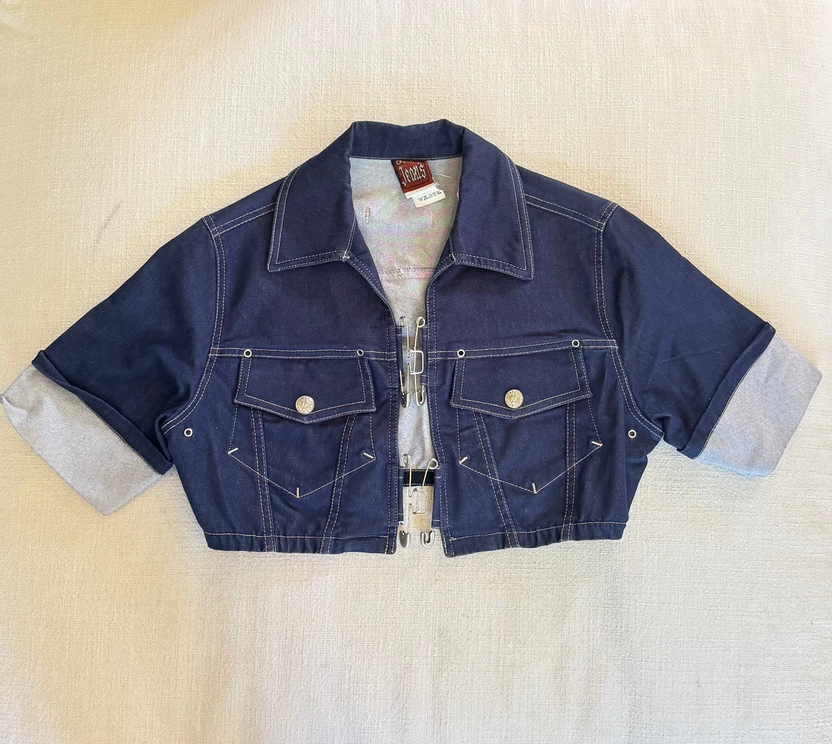 Gaultier Jeans Top (as seen on Bella Hadid)