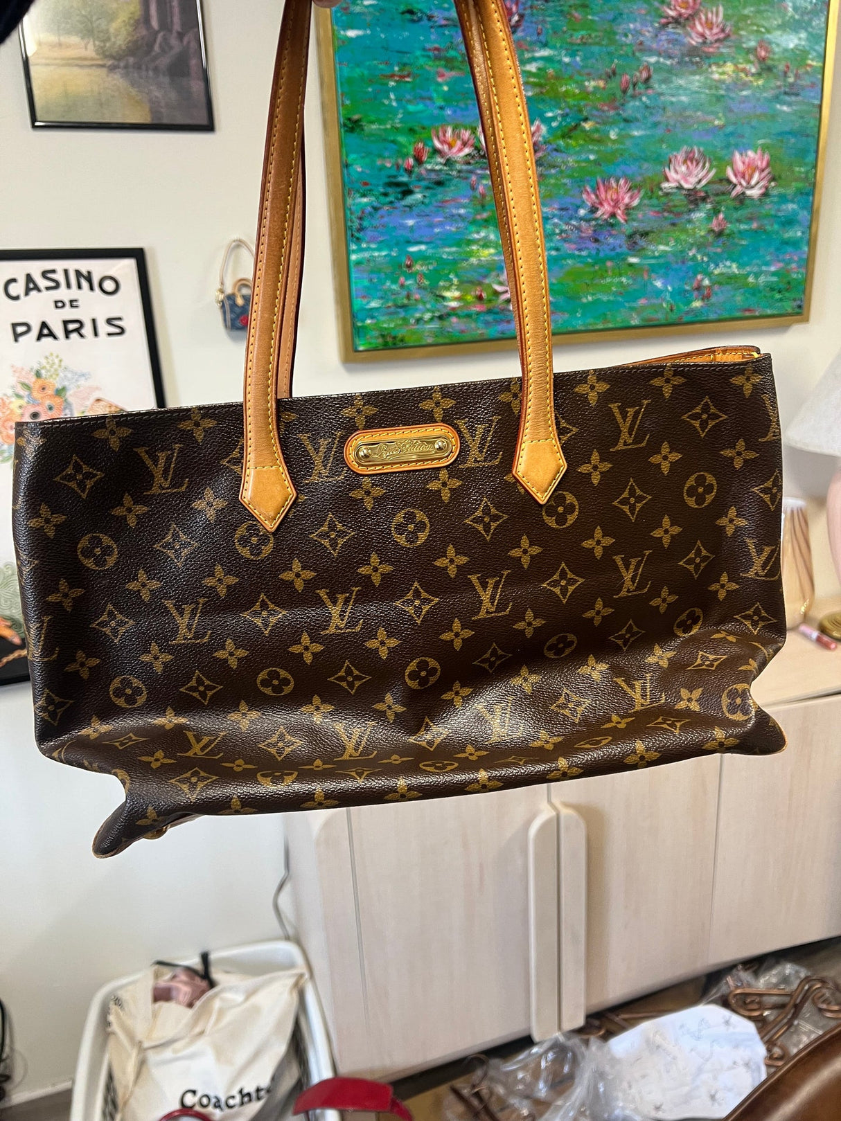 Louis Vuitton monogram Wilshire mm tote