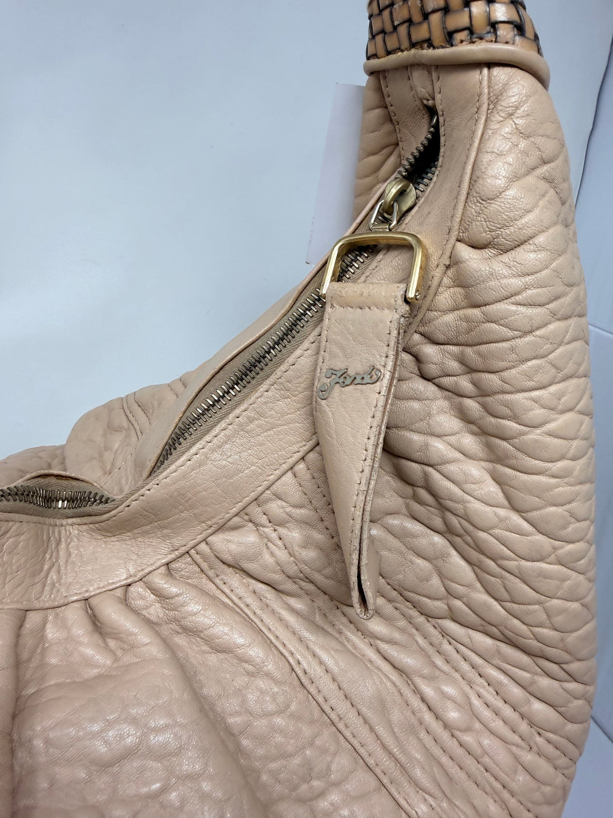 Fendi Spy Bag Cream Leather
