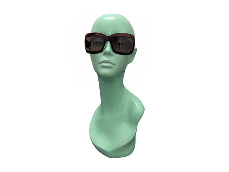 DIOR Burgundy Extralight2 Oversized Sunglasses
