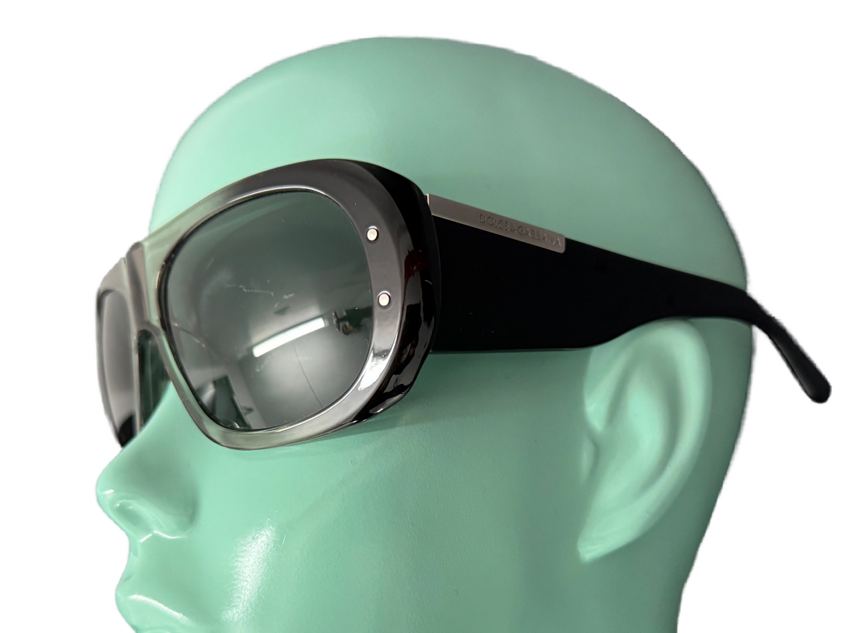 DOLCE & GABBANA Grey Ombre Aviator Sunglasses