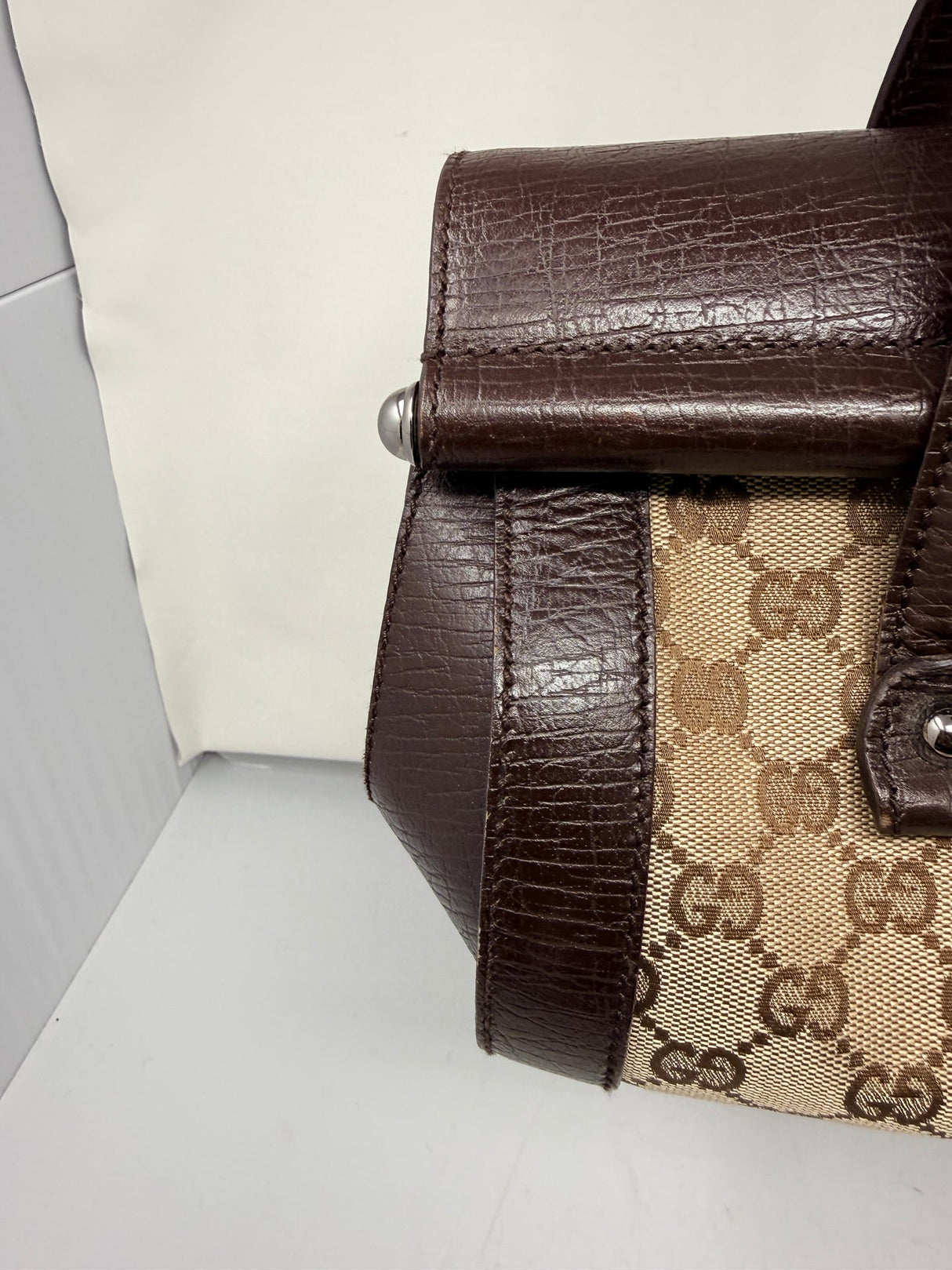 Gucci Bamboo Top Handle Shoulder Bag