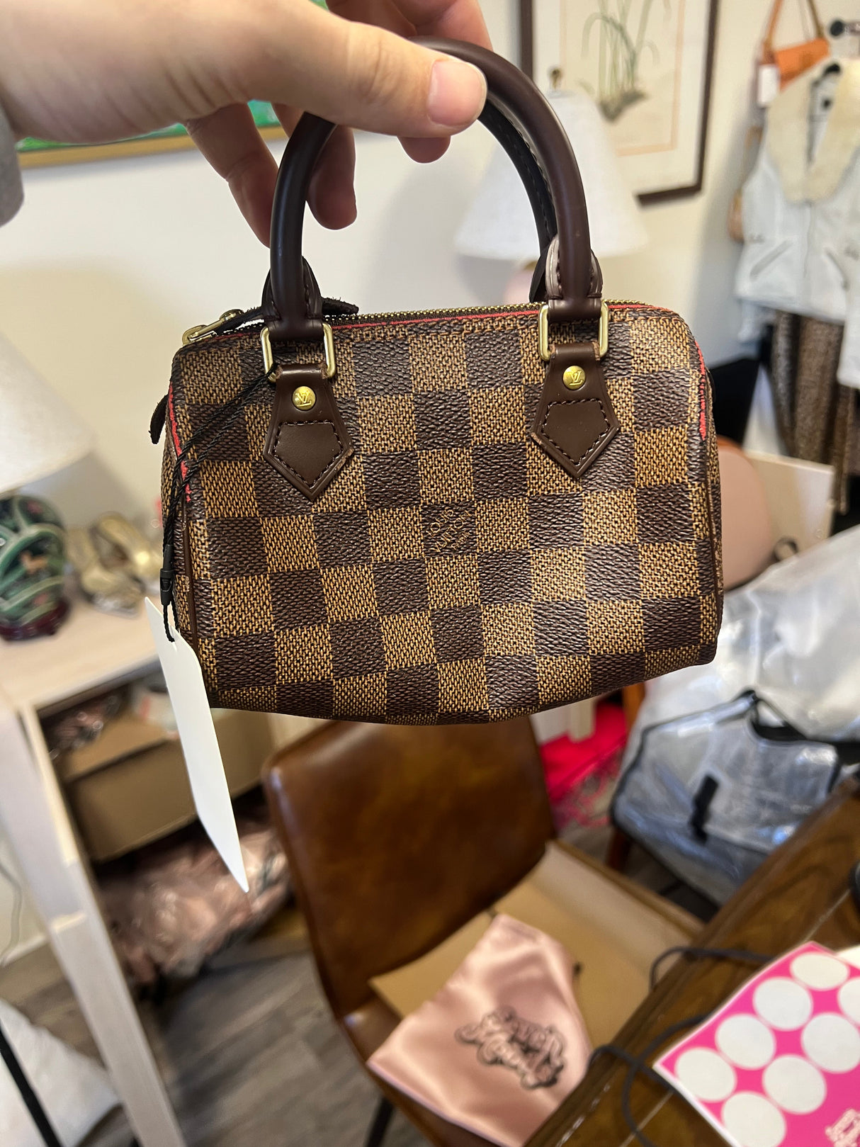 Louis Vuitton Damier Mini Speedy 3