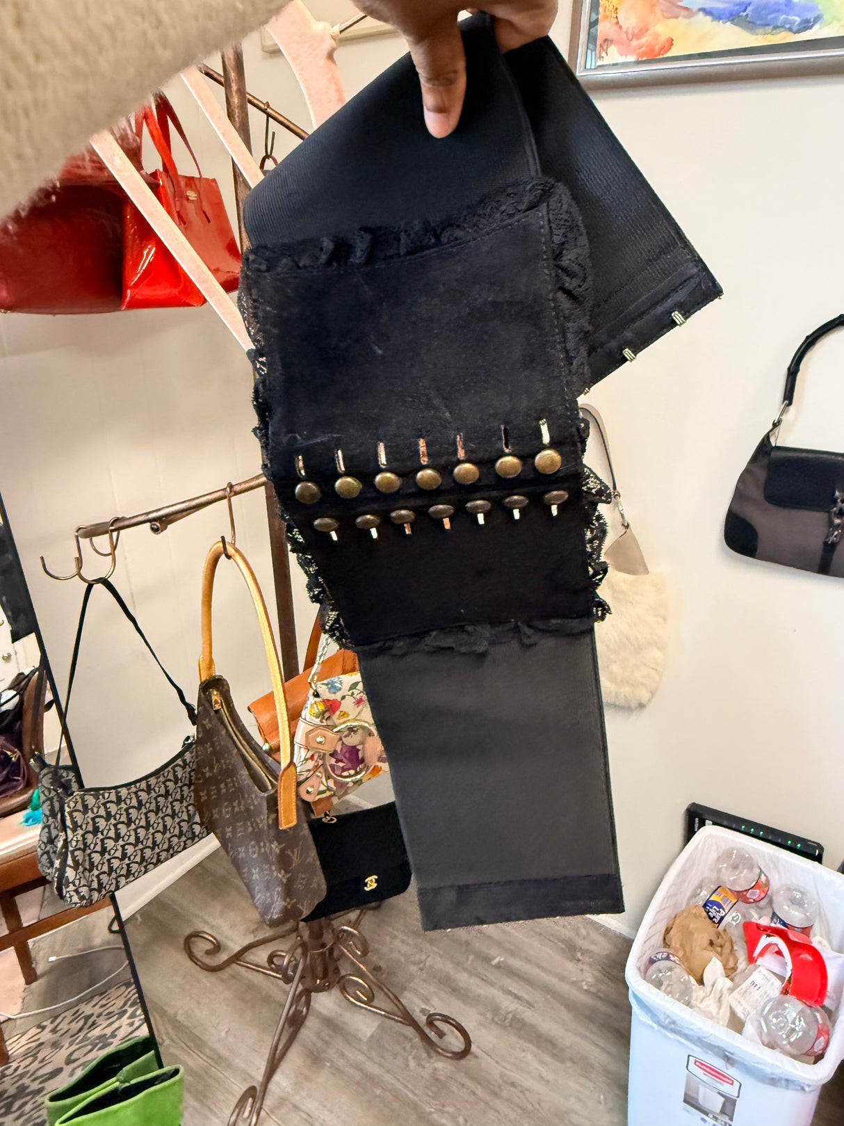 Chantal Thomas Black Waist Belt