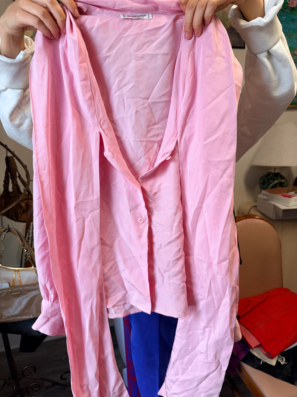 YSL Pink top