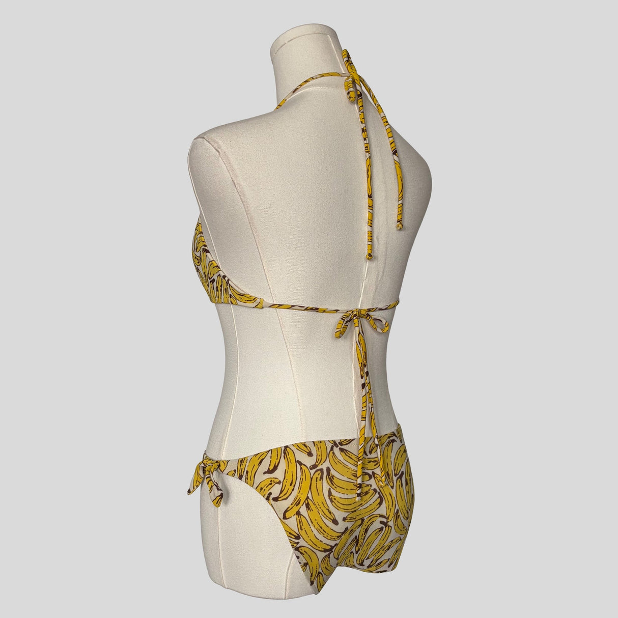 Banana print bikini