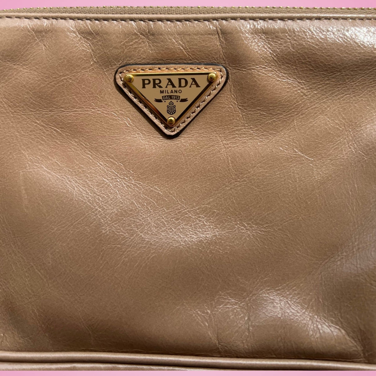 Prada Re-Edition 2002 Leather Shoulder Bag