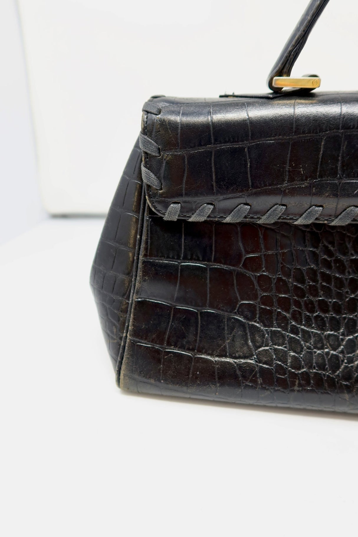 YSL Top Handle Bag Black