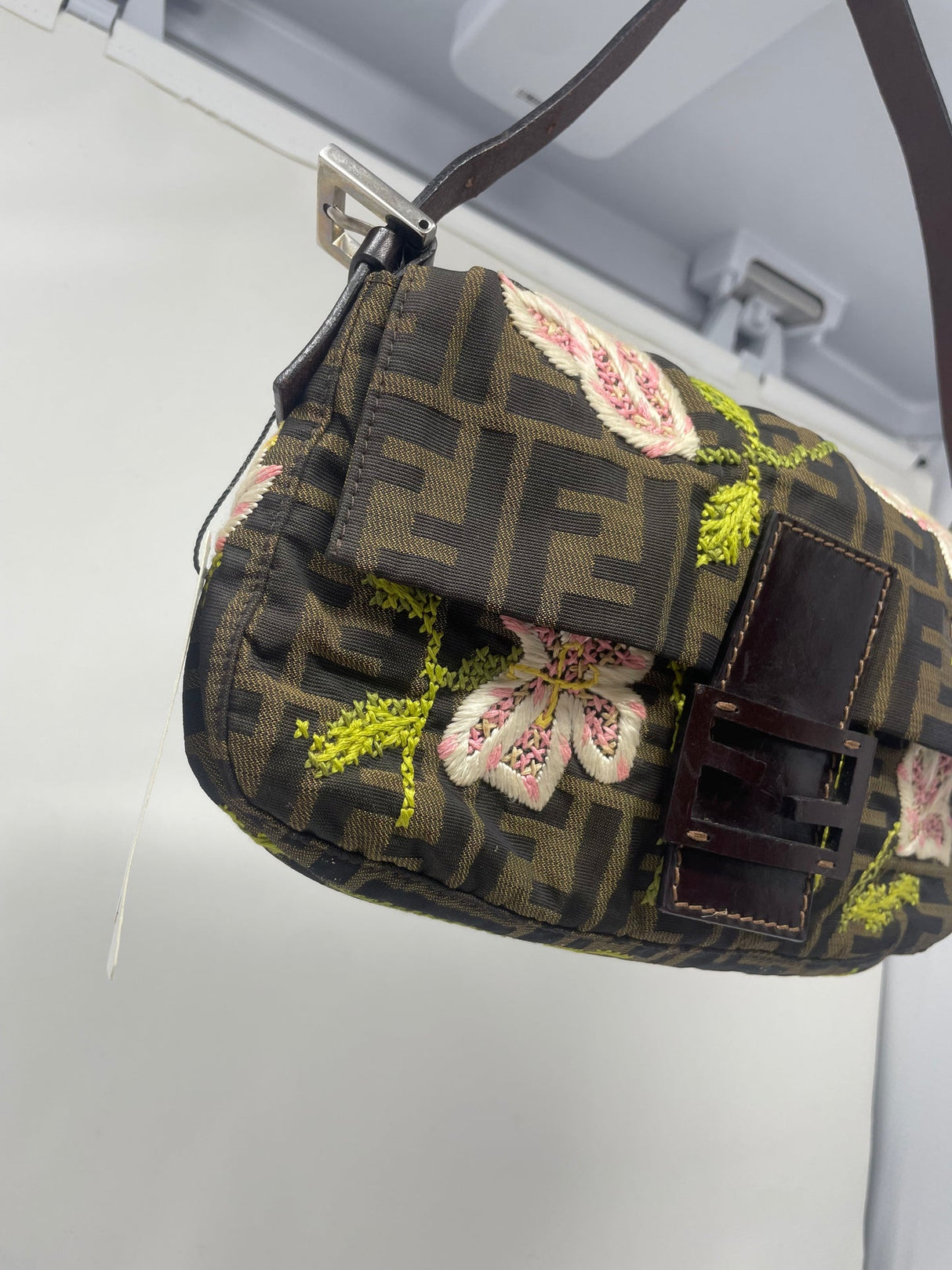 Fendi Floral Baguette