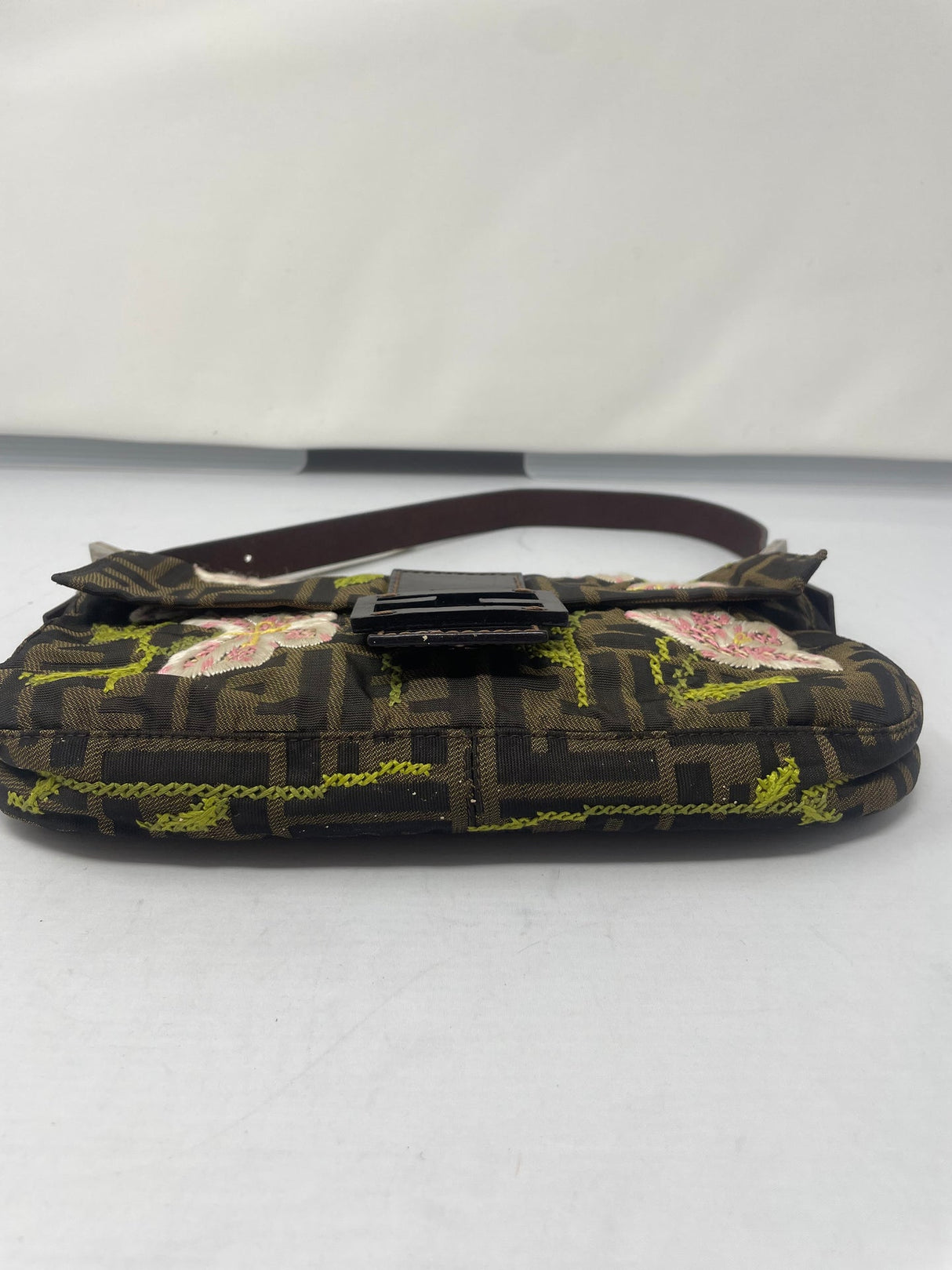 Fendi Floral Baguette