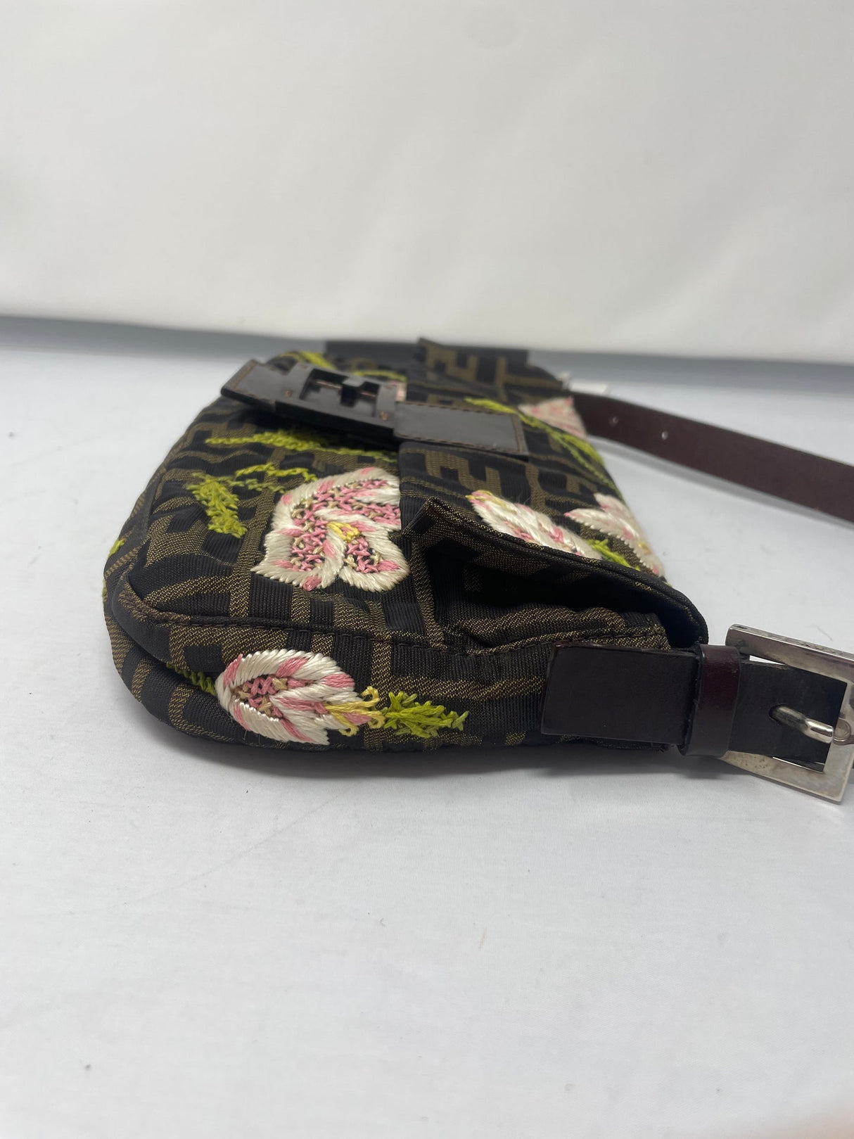 Fendi Floral Baguette