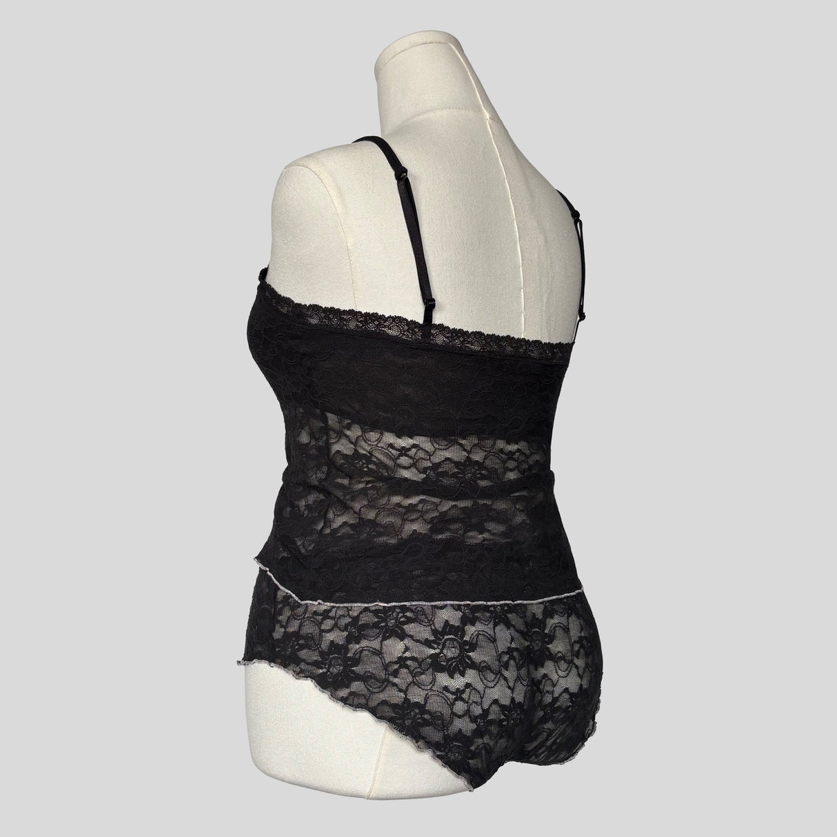 Lace cami with matching panties